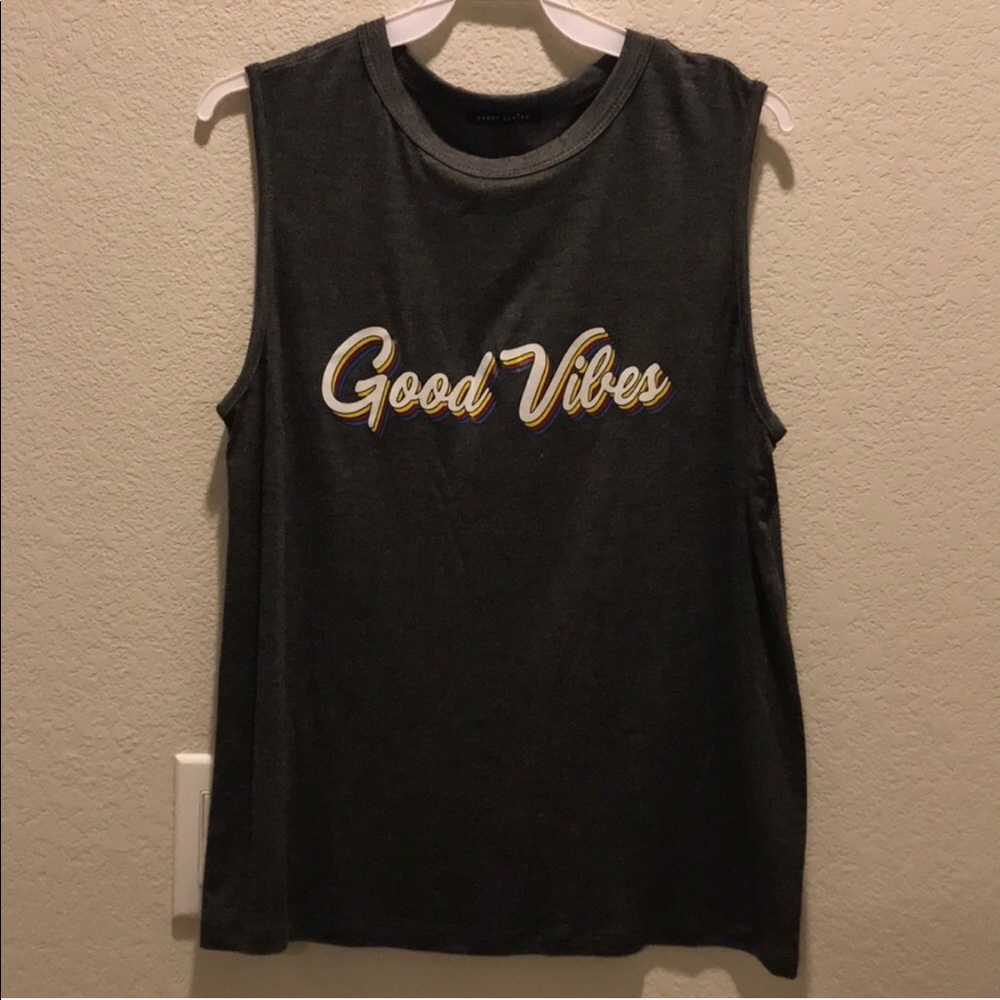 New Good Vibe Tank Top Size L